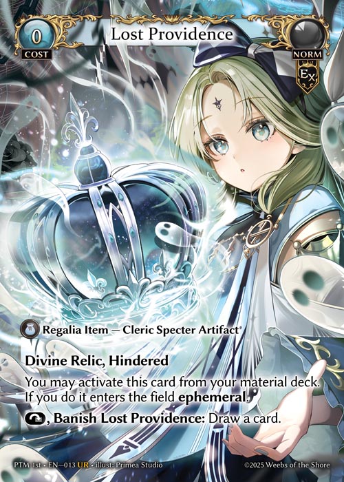 その他 Grand Archive Lost Providence UR PTM 1st-013 Lost Providence (Ultra Rare) – TCG Corner