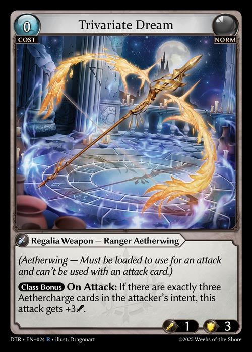 DTR-024 Trivariate Dream (Rare) – TCG Corner