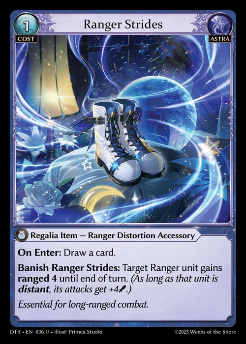 DTR-036 Foil-Ranger Strides (Uncommon) – TCG Corner