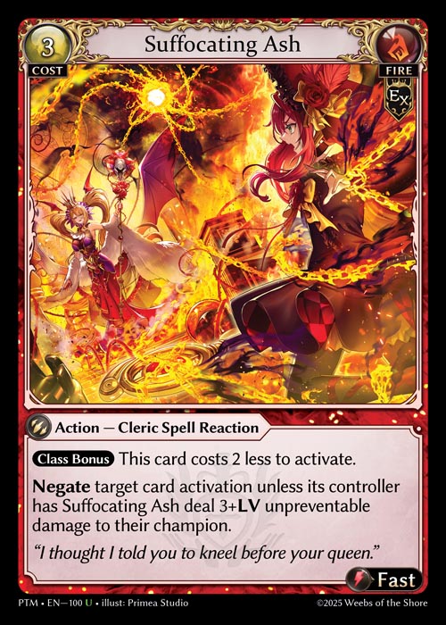 キキ PTM-100 Suffocating Ash (Uncommon) – TCG Corner