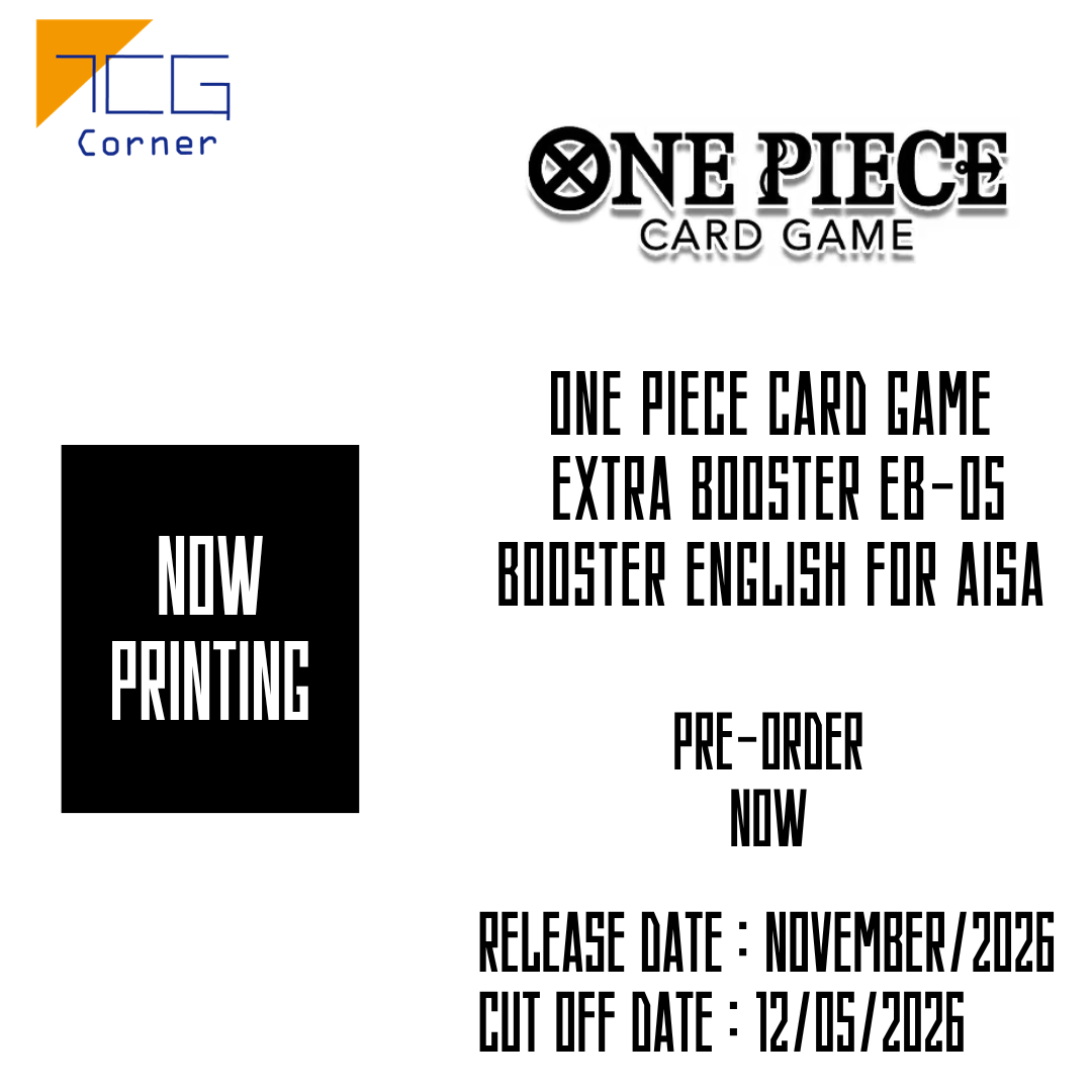 One Piece Card Game EXTRA BOOSTER EB-05 Booster English for Aisa