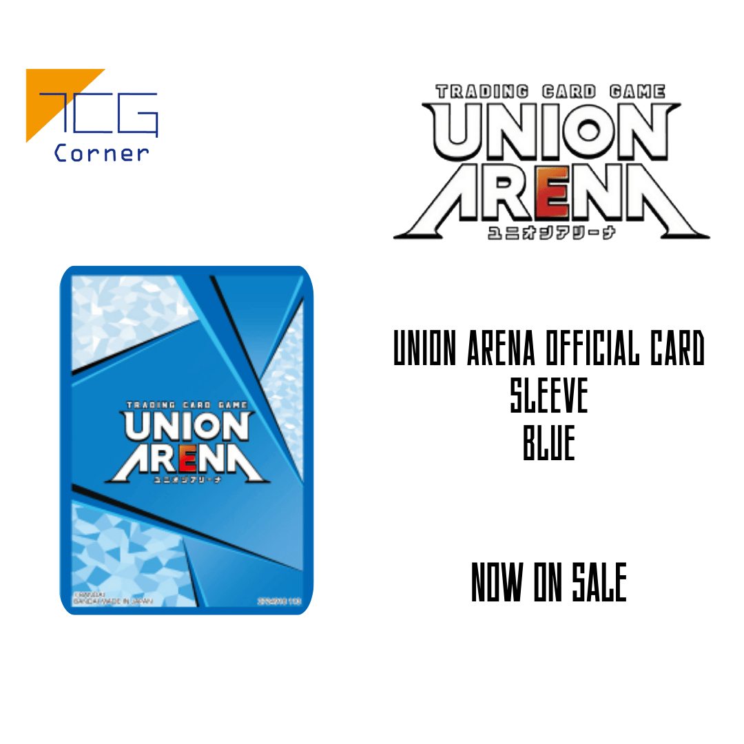 Union Arena OFFICIAL CARD SLEEVE BLUE TCG Corner Union Arena OFFICIAL CARD SLEEVE BLUE TCG Corner