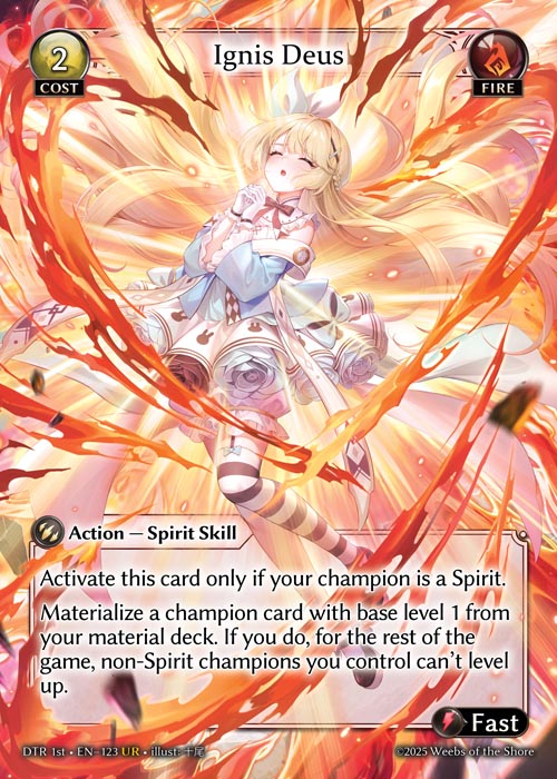 その他 Ignis Deus foil DTR 1st-123 Ignis Deus (UR) – TCG Corner