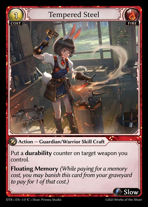 DTR-137 Tempered Steel (Common) – TCG Corner