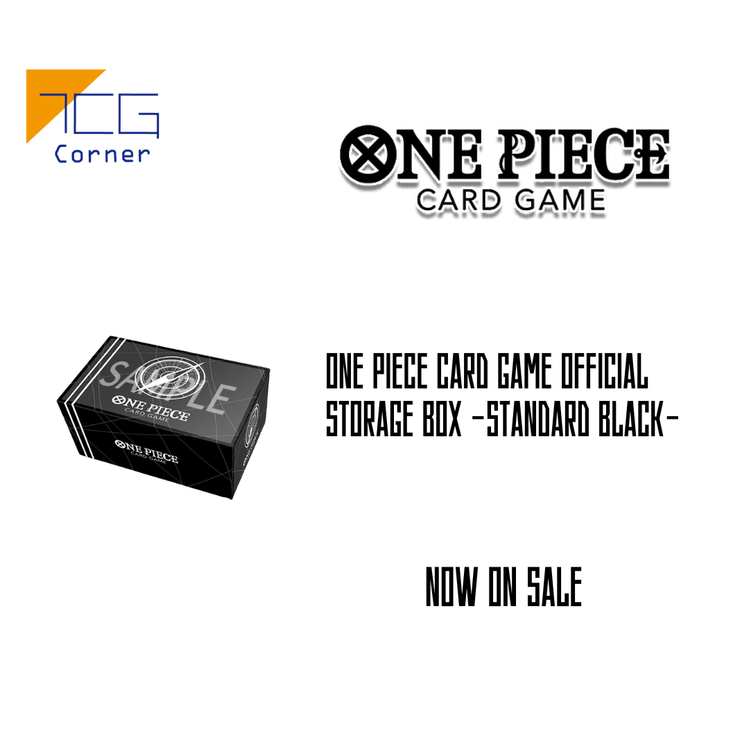 One Piece Card Game Official Storage Box -Standard Black- One Piece Card Game Official Storage Box -Standard Black-