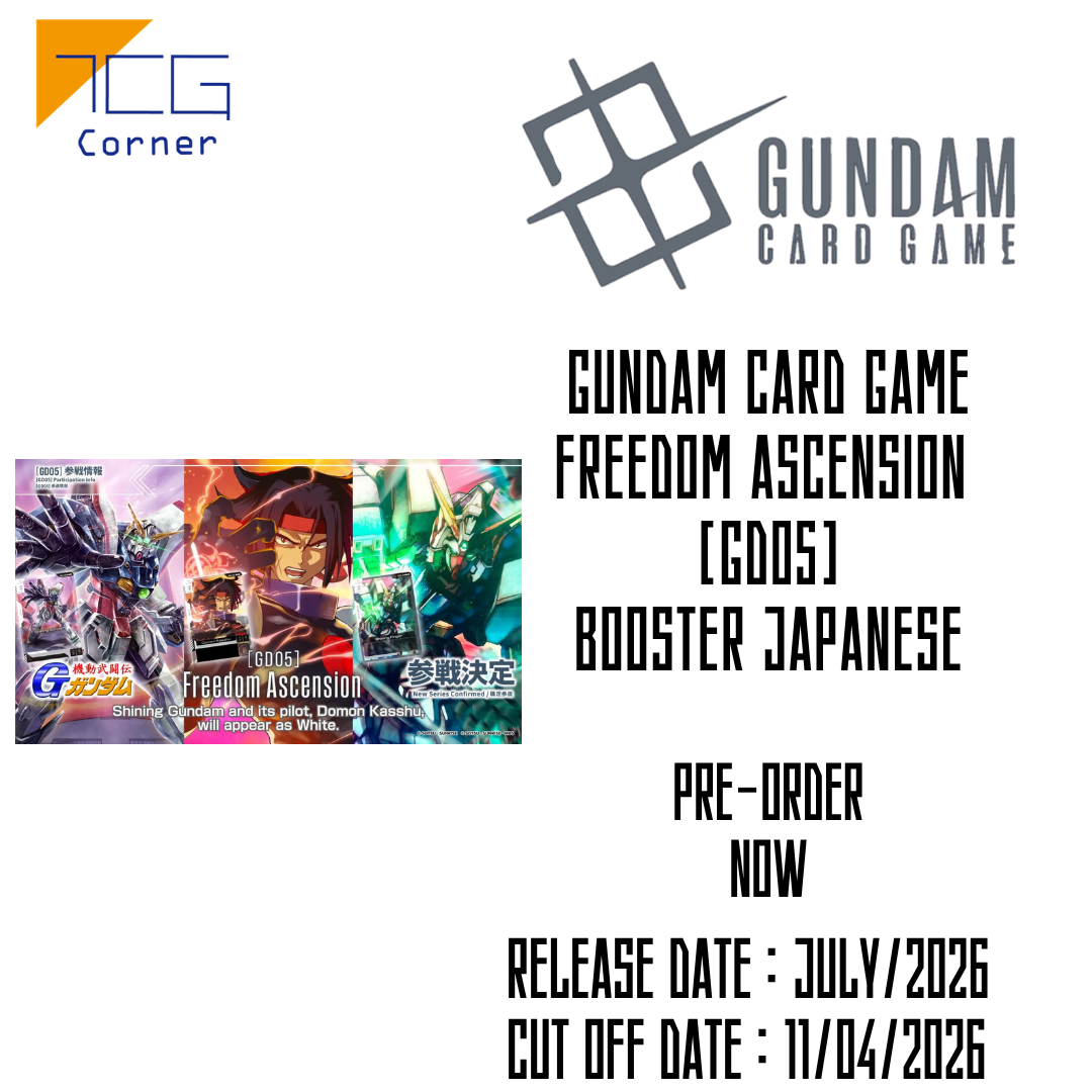 gundam tcg booster box pre order Card Game Ready to make an impact? Gundam Card Game Freedom Ascension