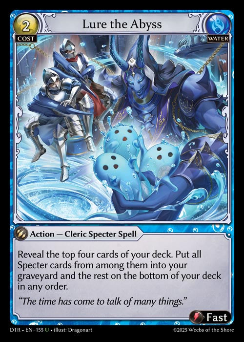 mtg card db DTR-155 Lure the Abyss (Uncommon) – TCG Corner