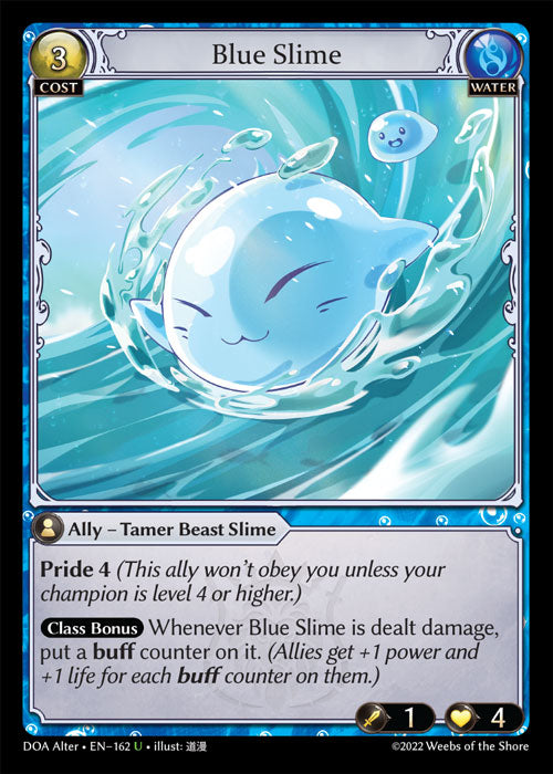 DOA Alter-162 Blue Slime (Uncommon) – TCG Corner