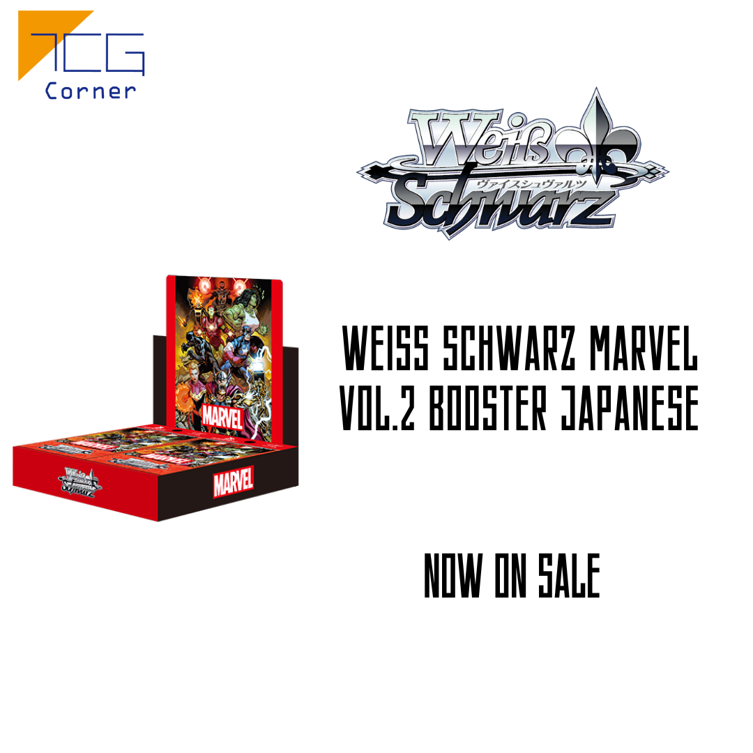 Weiss Schwarz Marvel Booster deals Box JP Exclusive