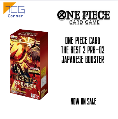 ONE PIECE CARD THE BEST 2 PRB-02 Japanese Booster TCG Corner ONE PIECE CARD THE BEST 2 PRB-02 Japanese Booster TCG Corner
