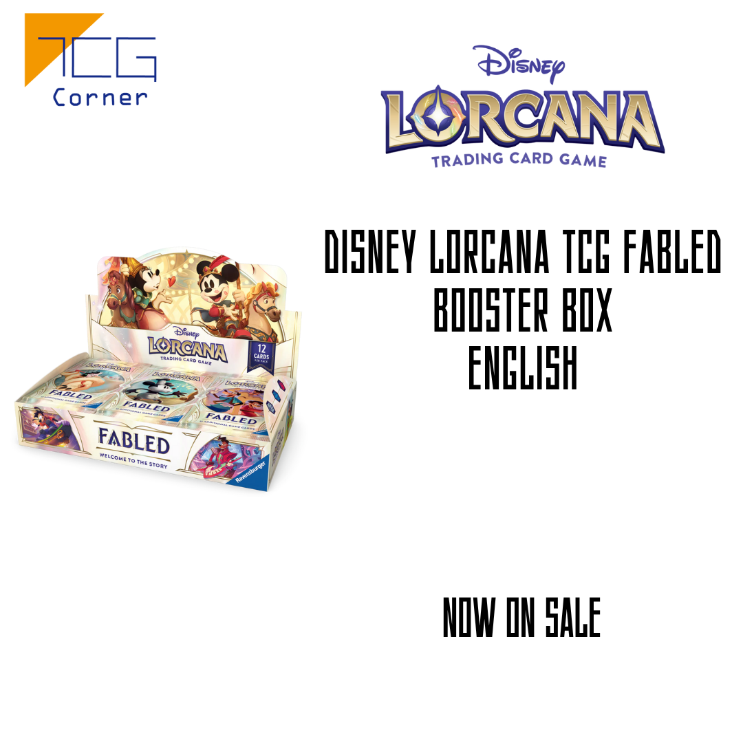 Disney Lorcana TCG Fabled Booster Box English TCG Corner Disney Lorcana TCG Fabled Booster Box English TCG Corner