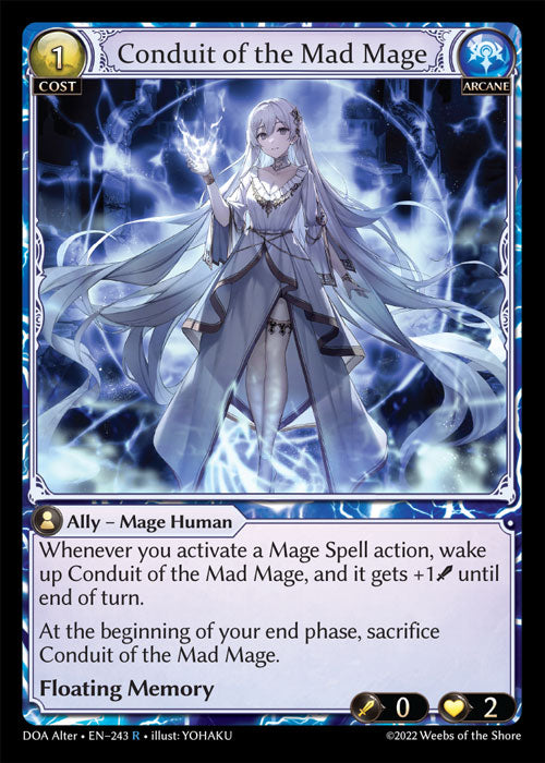 yugioh sacrifice cards DOA Alter-243 Conduit of the Mad Mage (Rare) – TCG Corner