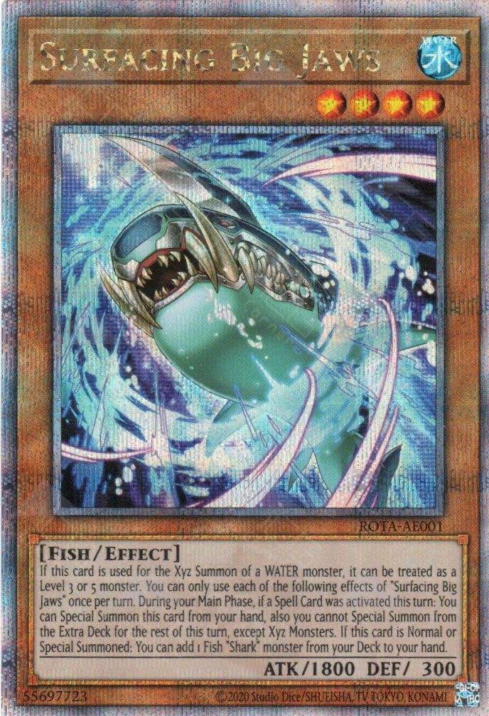 Rota-AE001 Surfacing Big Jaws (QCSR) (Status B) TCG Corner Rota-AE001 Surfacing Big Jaws (QCSR) (Status B) TCG Corner