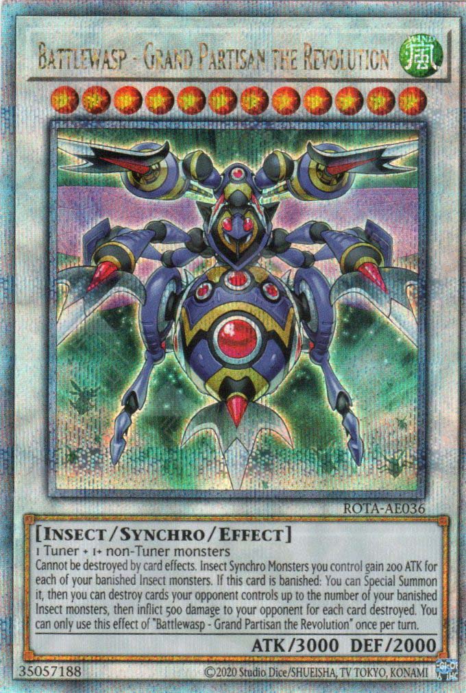 battlewasp yugioh deck Rota-AE036 Battlewasp