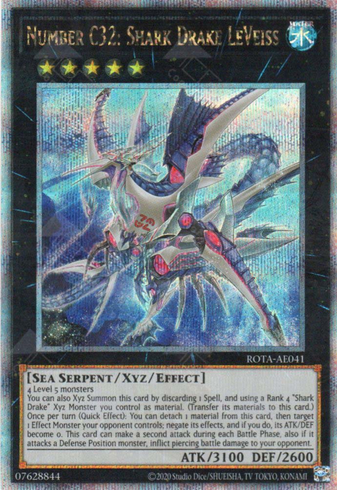 Rota-AE041 Number C32:Shark Drake LeVeiss (QCSR) – TCG Corner