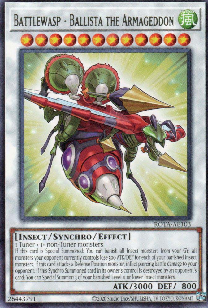 Rota-AE103 Battlewasp - Ballista the Armageddon (R) Rota-AE103 Battlewasp - Ballista the Armageddon (R)