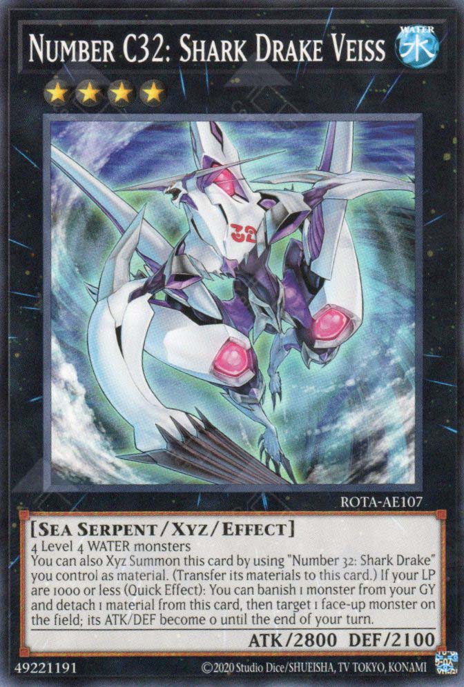 Rota-AE107 Number C32: Shark Drake Veiss (N) – TCG Corner