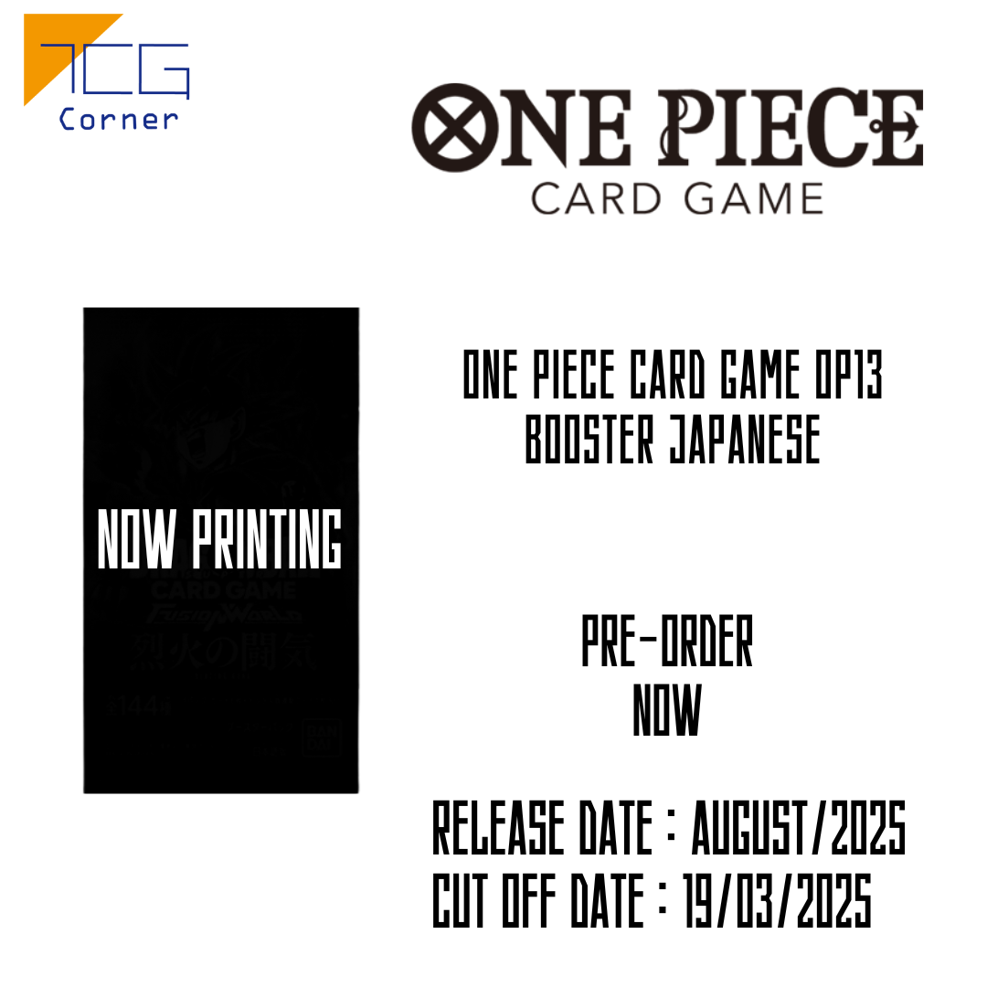 One Piece Card Game OP13 Japanese Ver Pre-Order – TCG Corner