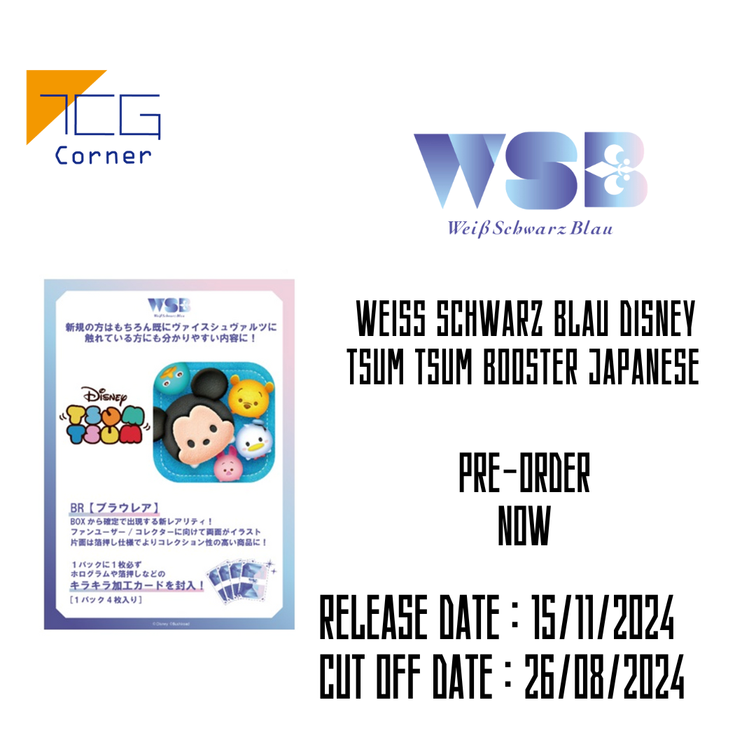 disney blau booster box Weiss Schwarz Blau Disney Twisted Wonderland Japanese Booster Box — Japan2UK