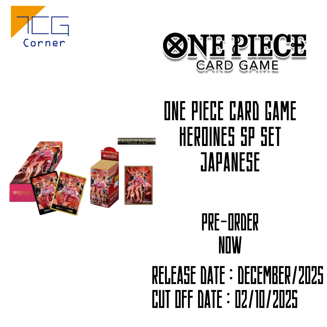 One Piece Card Game Heroines SP Set Japanese Pre-Order One Piece Card Game Heroines SP Set Japanese Pre-Order