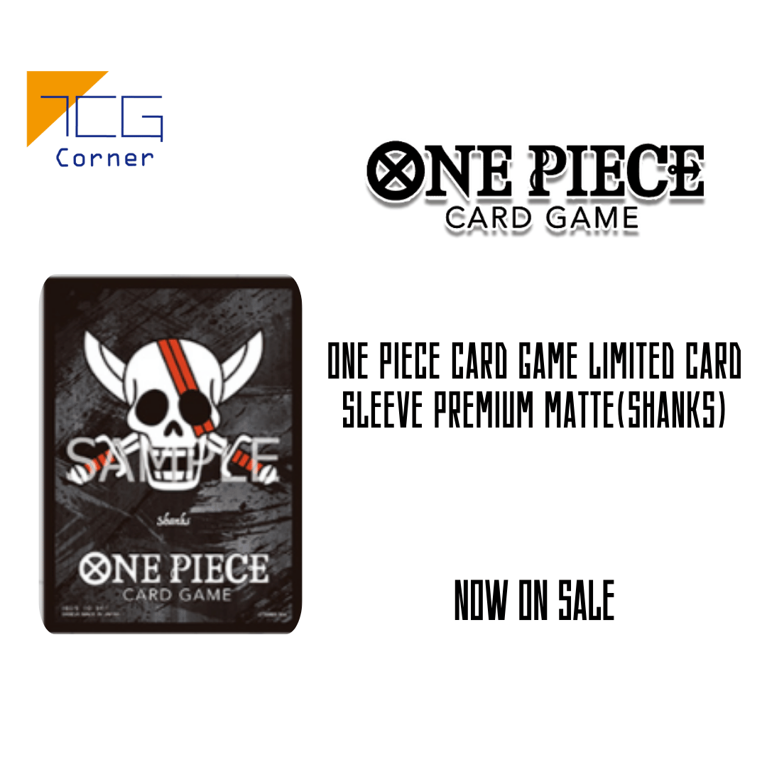 limited card sleeve premium shanks One Piece Card Game LIMITED CARD SLEEVE PREMIUM MATTE(Shanks)
