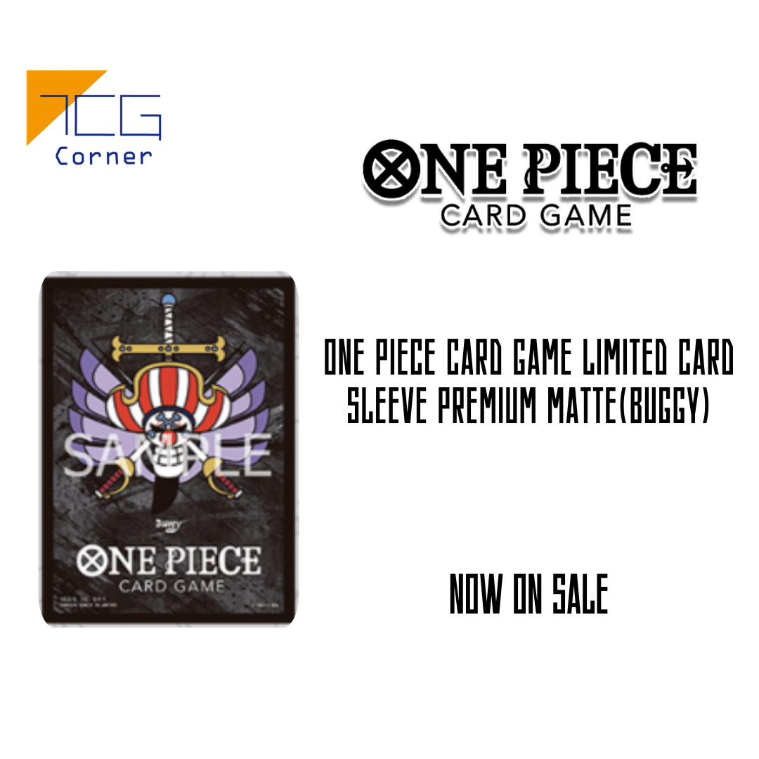 One Piece Card Game LIMITED CARD SLEEVE PREMIUM MATTE(Buggy) One Piece Card Game LIMITED CARD SLEEVE PREMIUM MATTE(Buggy)
