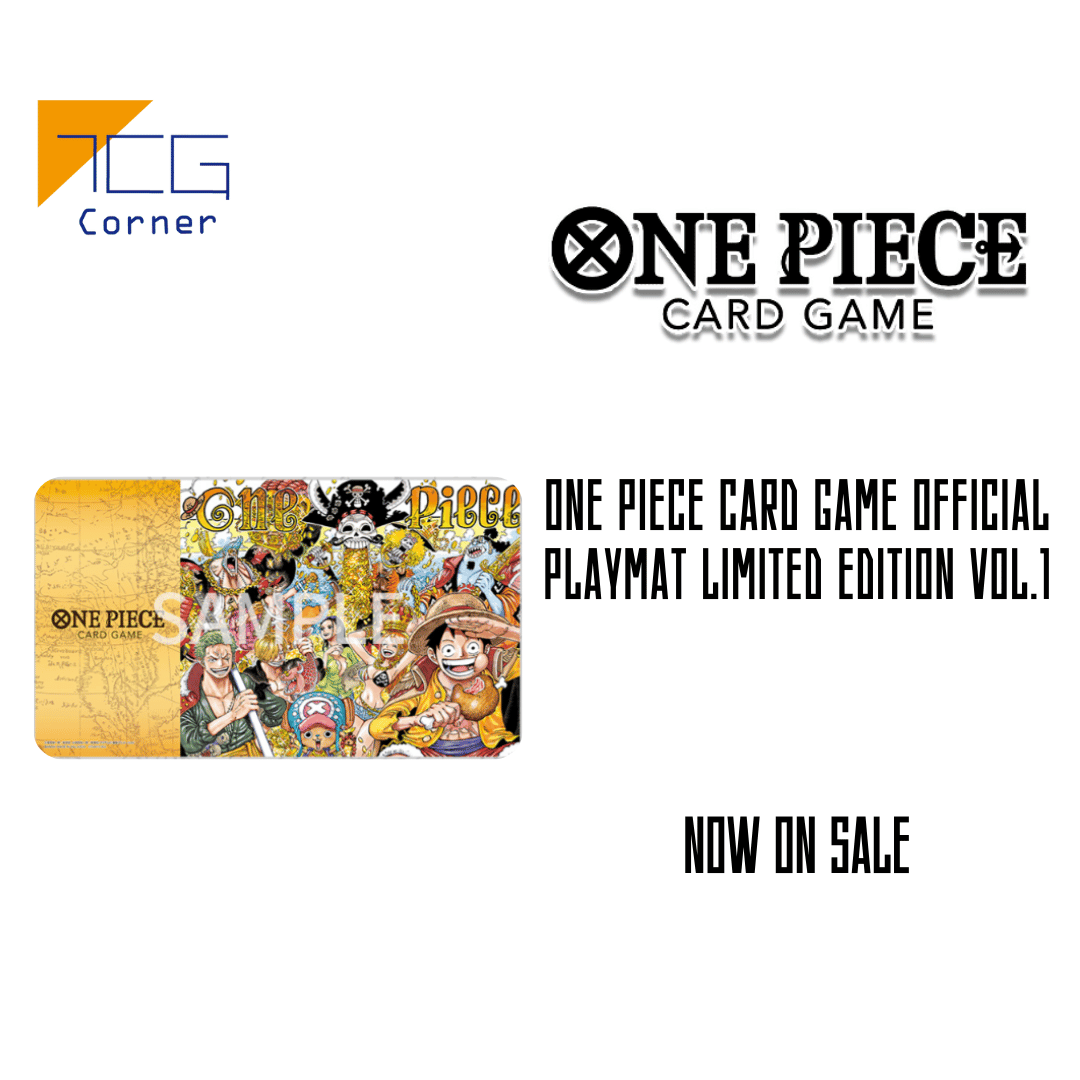 One Piece Card Game OFFICIAL PLAYMAT LIMITED EDITION VOL.1 TCG Corner One Piece Card Game OFFICIAL PLAYMAT LIMITED EDITION VOL.1 TCG Corner