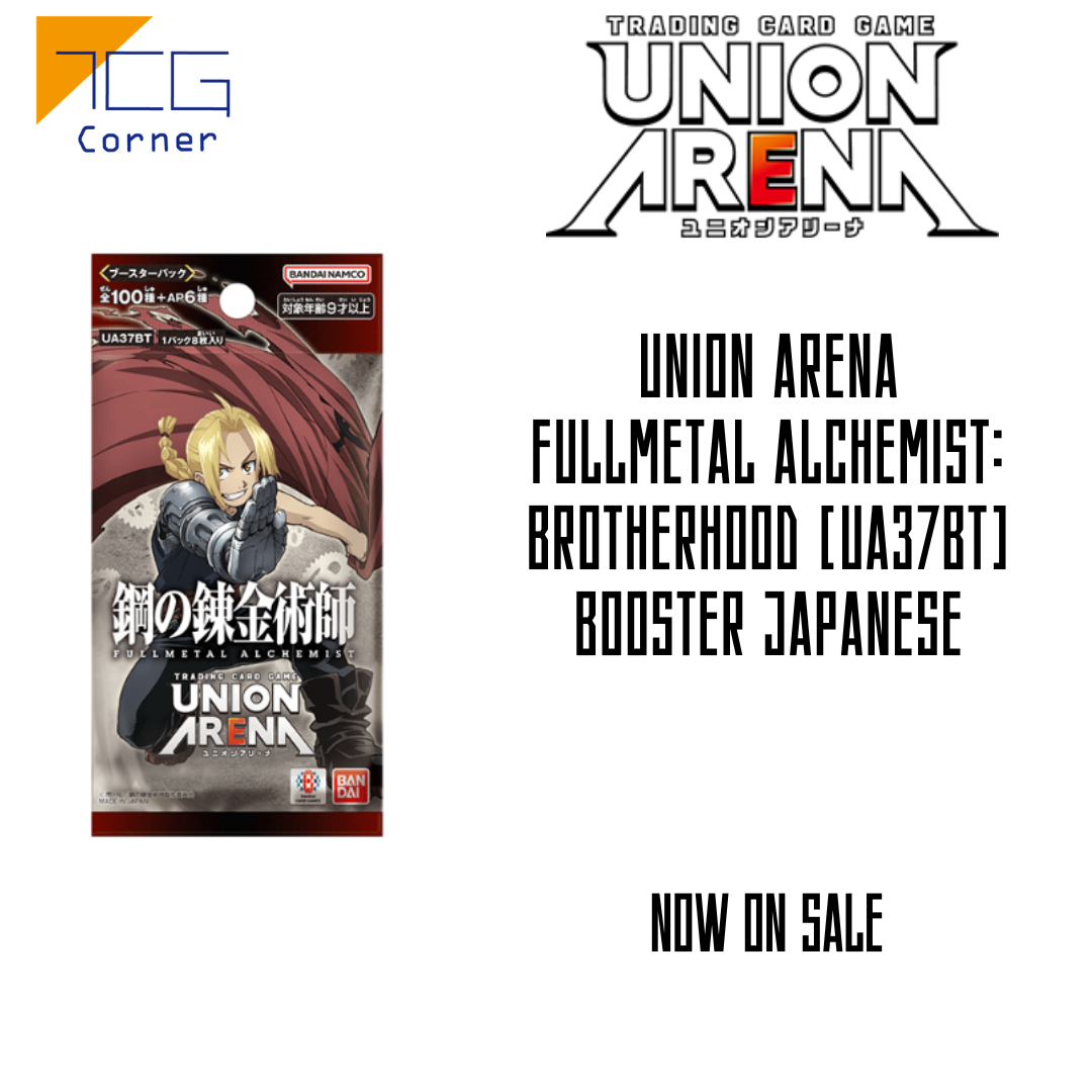 Union Arena Fullmetal Alchemist: Brotherhood [UA37BT] Booster Japanese –  TCG Corner