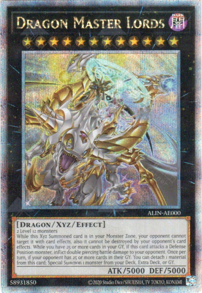 ALIN-AE000 Dragon Master Lord (QCSR) ALIN-AE000 Dragon Master Lord (QCSR)