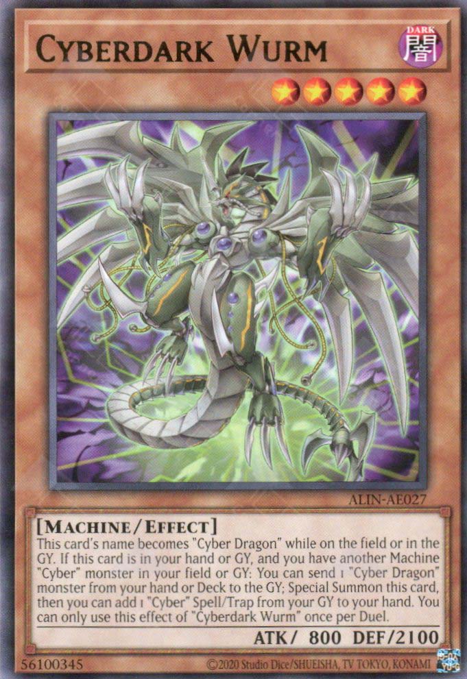 ALIN-AE027 Cyberdark Wurm (R) – TCG Corner