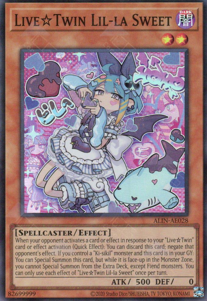 yugioh live twin cards YuGiOh Alliance Insight Ultra Rare LiveTwin Lil-la Sweet ALIN-EN028