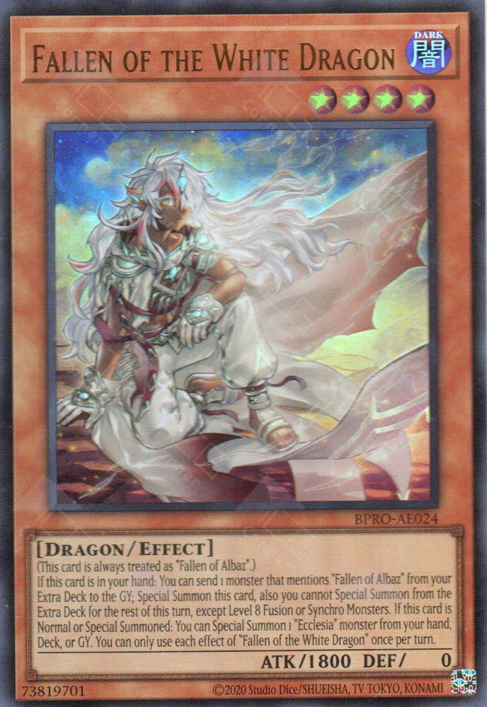 BPRO-AE024 Fallen of the White Dragon (UR) – TCG Corner