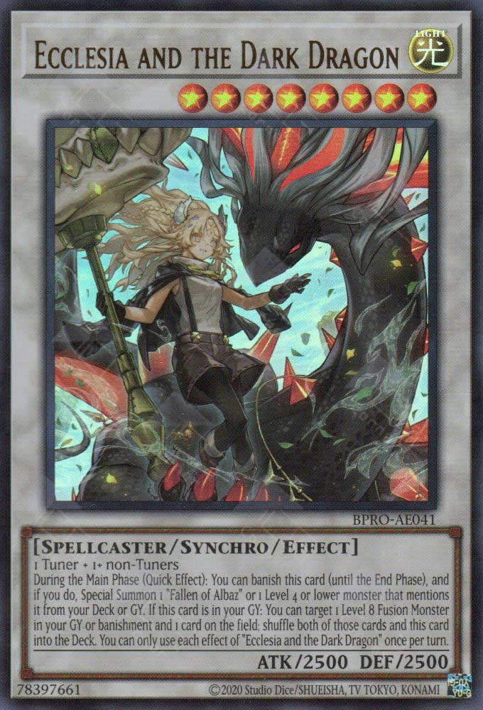 BPRO-AE041 Ecclesia and the Dark Dragon (UR) – TCG Corner