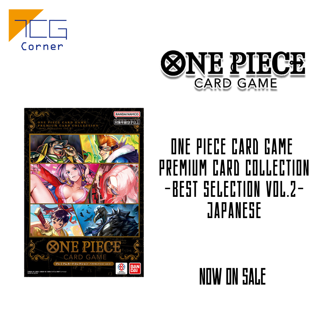 one piece card game premium card collection -best selection vol.2- One Piece Card Game PREMIUM CARD COLLECTION -BEST SELECTION VOL.2- Jap – TCG  Corner