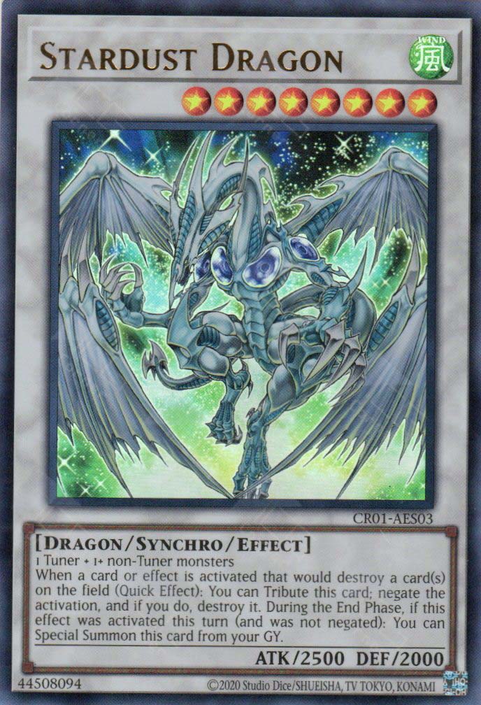 CR01-AES03 Stardust Dragon (UR) – TCG Corner