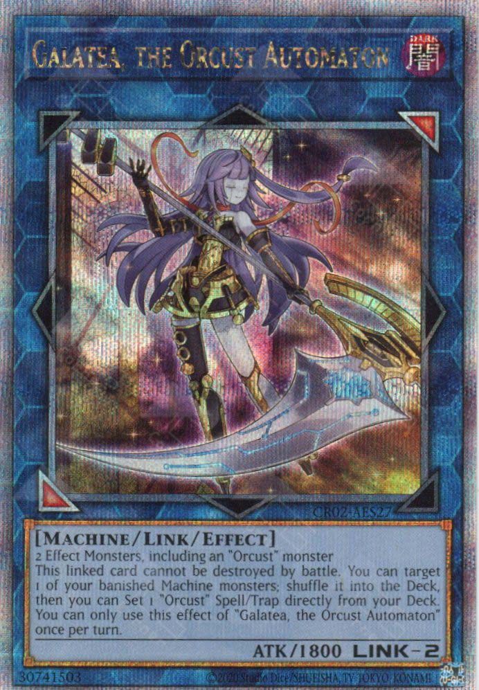 yugioh orcust deck CR02-AE180 Galatea, the Orcust Automaton (QCSR) – TCG Corner