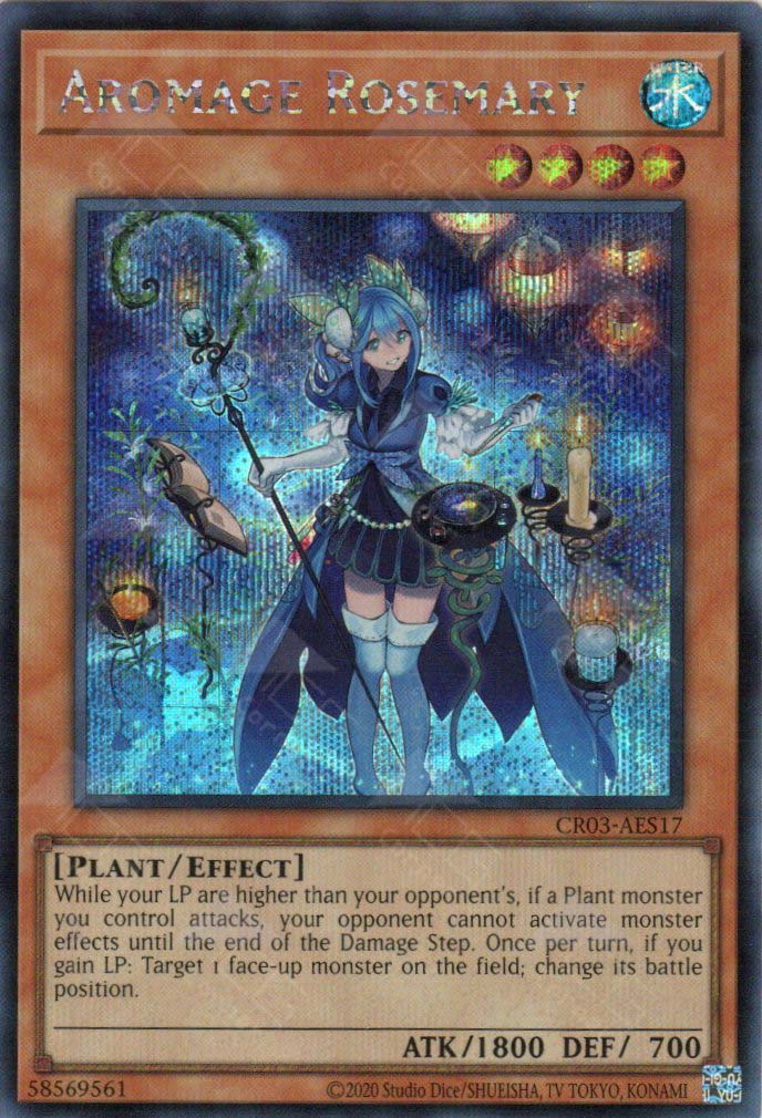 yugioh aromage deck Yu-Gi-Oh Clash of Rebellions Single Card Ultra Rare Aromage Rosemary CORE-EN036