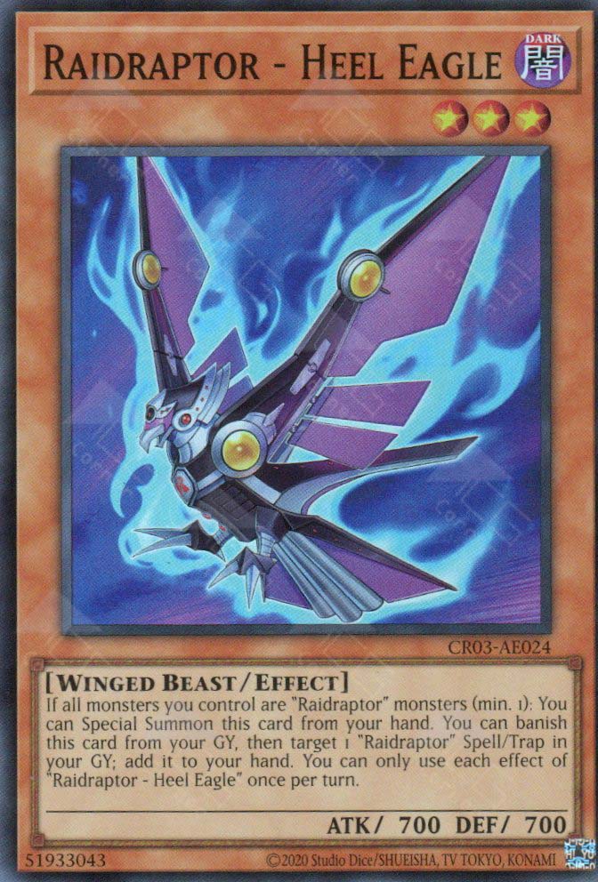 CR03-AE024 Raidraptor - Heel Eagle (SR) CR03-AE024 Raidraptor - Heel Eagle (SR)