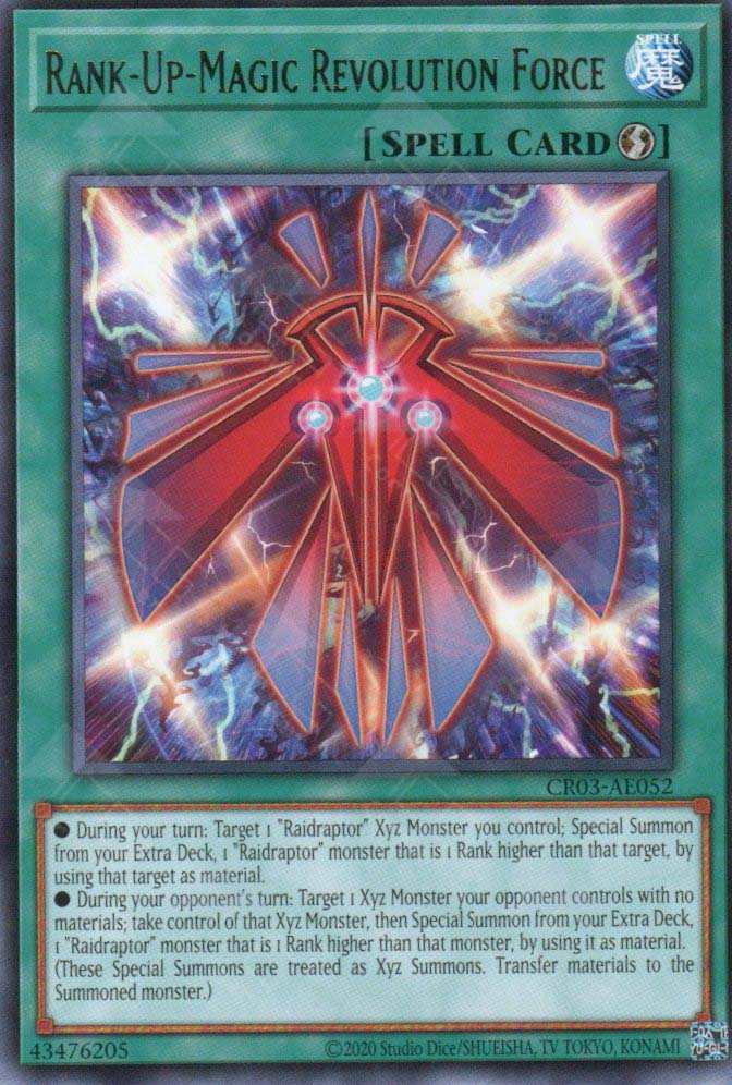 CR03-AE052 Rank-Up-Magic Revolution Force (R) – TCG Corner