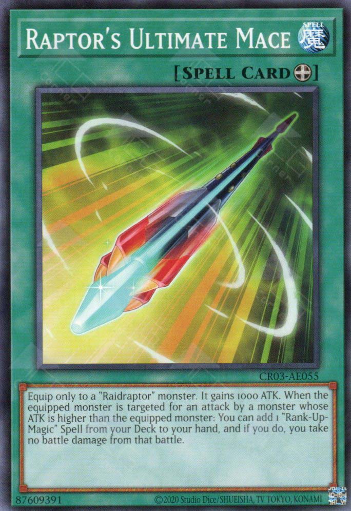 CR03-AE055 Raptor's Ultimate Mace (N) – TCG Corner