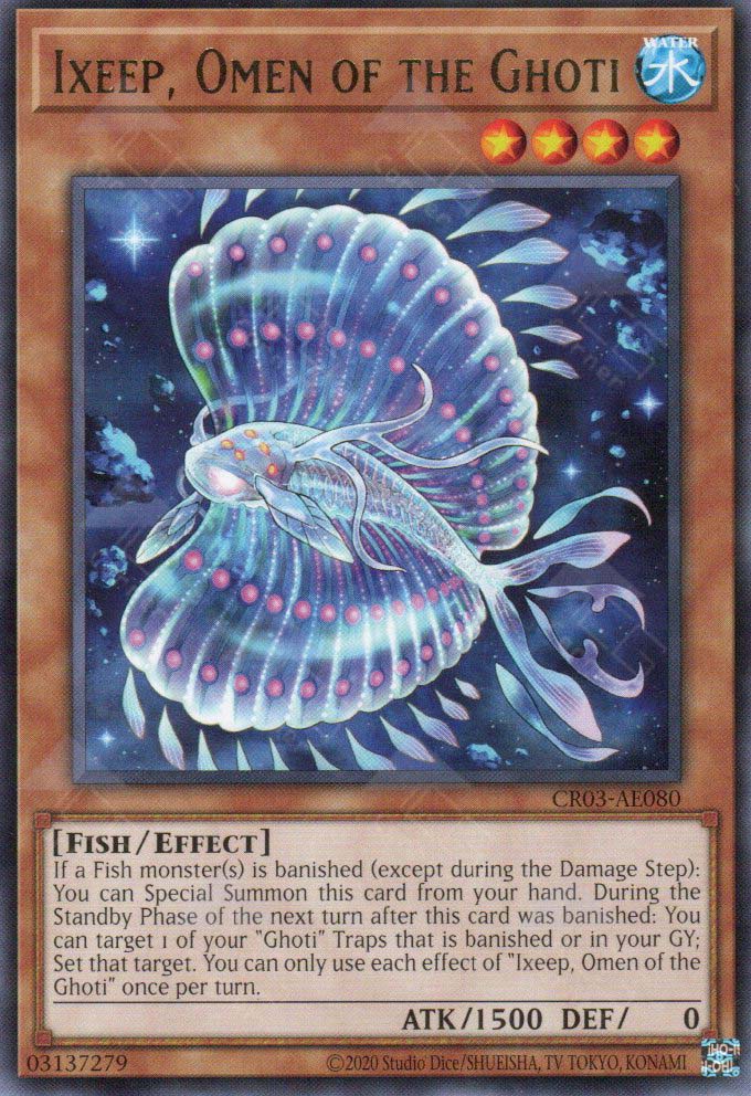 CR03-AE080 Ixeep, Omen of the Ghoti (R) – TCG Corner