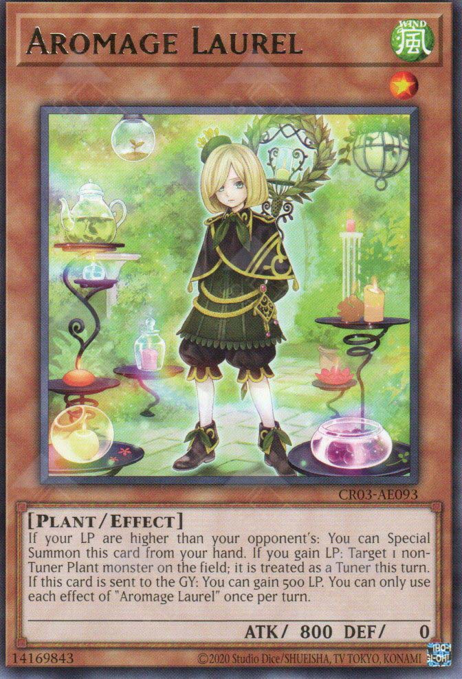 yugioh aromage cards Yu-Gi-Oh Card - CORE-EN036 All cards will be carefully packed for safe transit CR03-AE093 Aromage Laurel (R)