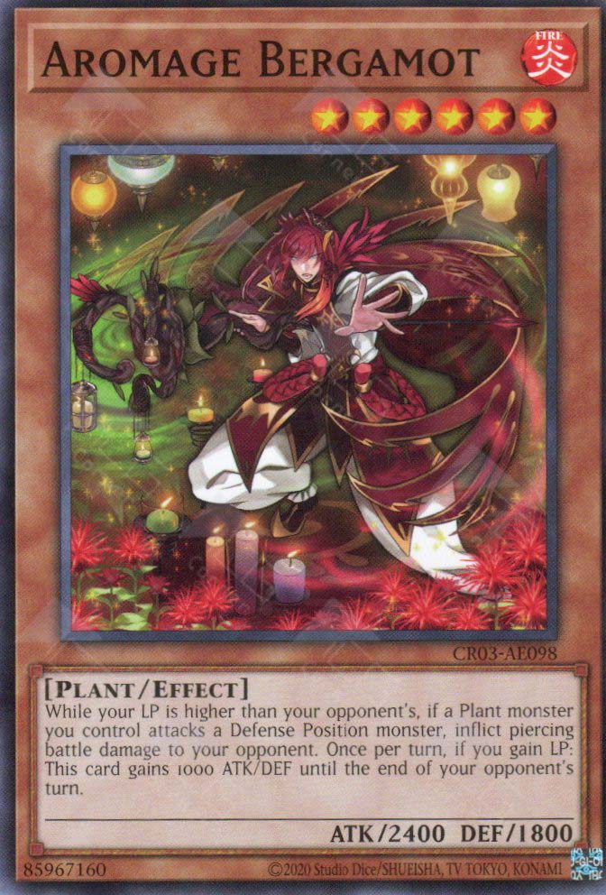 yugioh aromage cards CR03-AE098 Bergamot (N) may be 1st or Pack of:500 Wynaut - 77/236 - elitESCrew