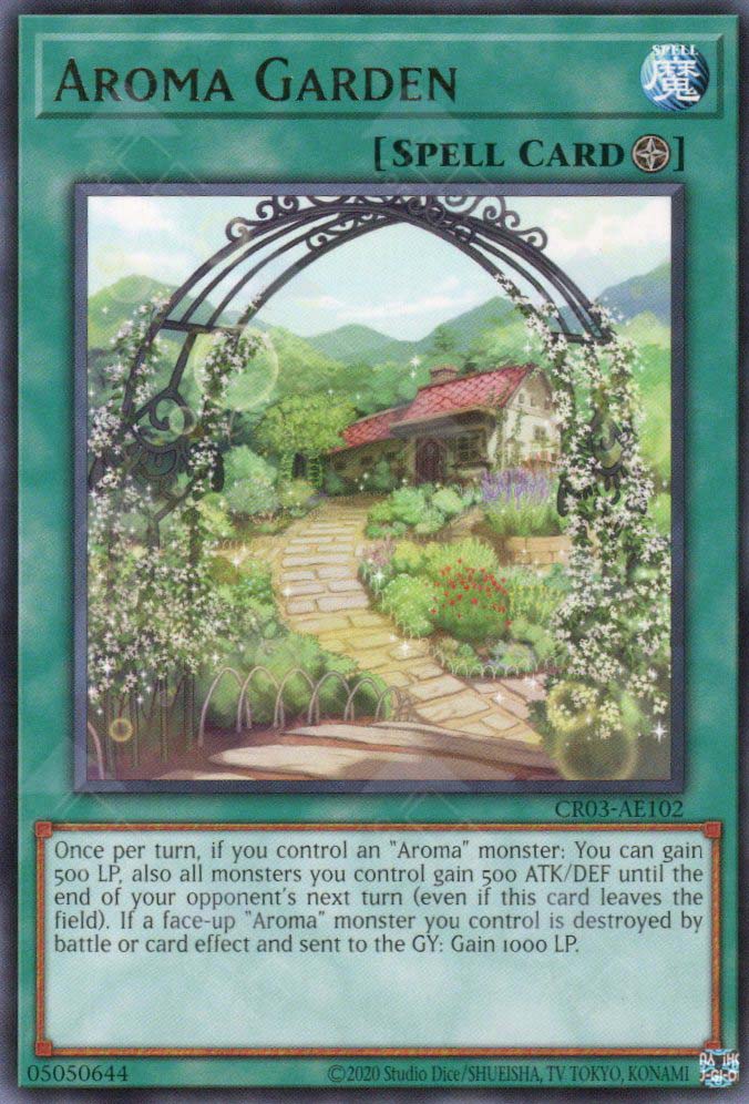 CR03-AE102 Aroma Garden (R) – TCG Corner