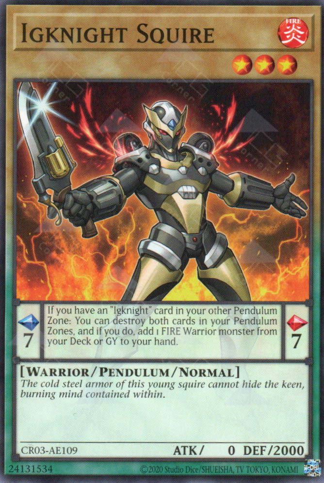igknight deck yugioh Veteran DOCS-EN031 Playset IGKNIGHT FIRE WARRIOR DECK PROFILE