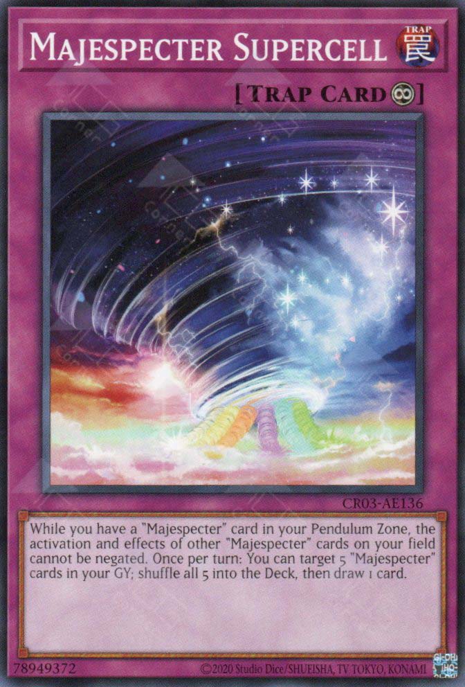 yugioh majespecter deck CR03-AE136 Majespecter Supercell (N) – TCG Corner