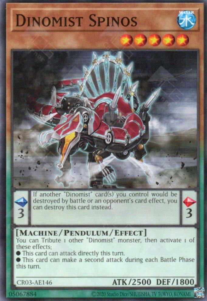 yugioh dinomist deck CR03-AE146 Dinomist Spinos (N) – TCG Corner