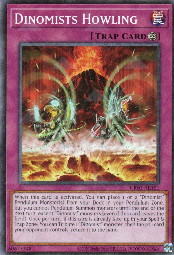 CR03-AE151 Dinomists Howling (N) – TCG Corner