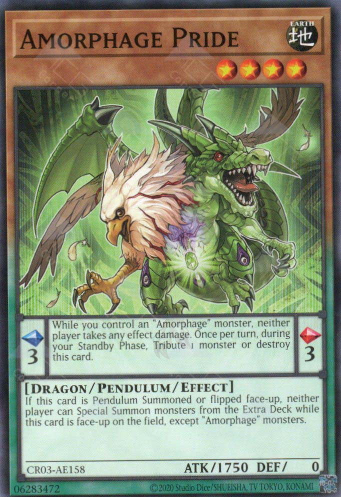 YuGiOh Shining Victories Amorphage Pride SHVI-EN029 YuGiOh Shining Victories Amorphage Pride SHVI-EN029
