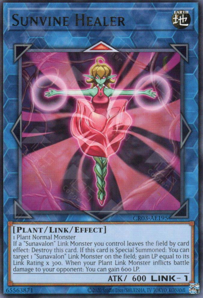 CR03-AE195 Sunvine Healer (R) – TCG Corner
